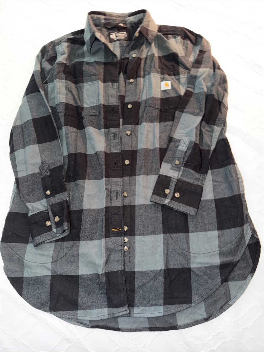 Carhartt Women's Rugged Flex Relaxed Fit Midweight Flannel Tunic